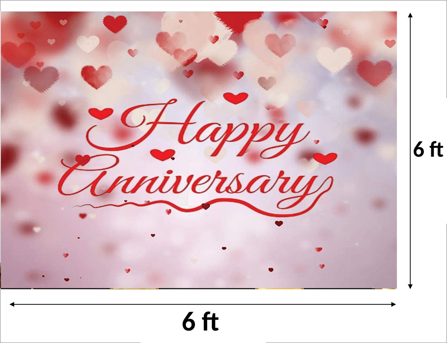 Anniversary Party Backdrop for Couples