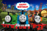 Thomas & Friends Theme Birthday Party Backdrop