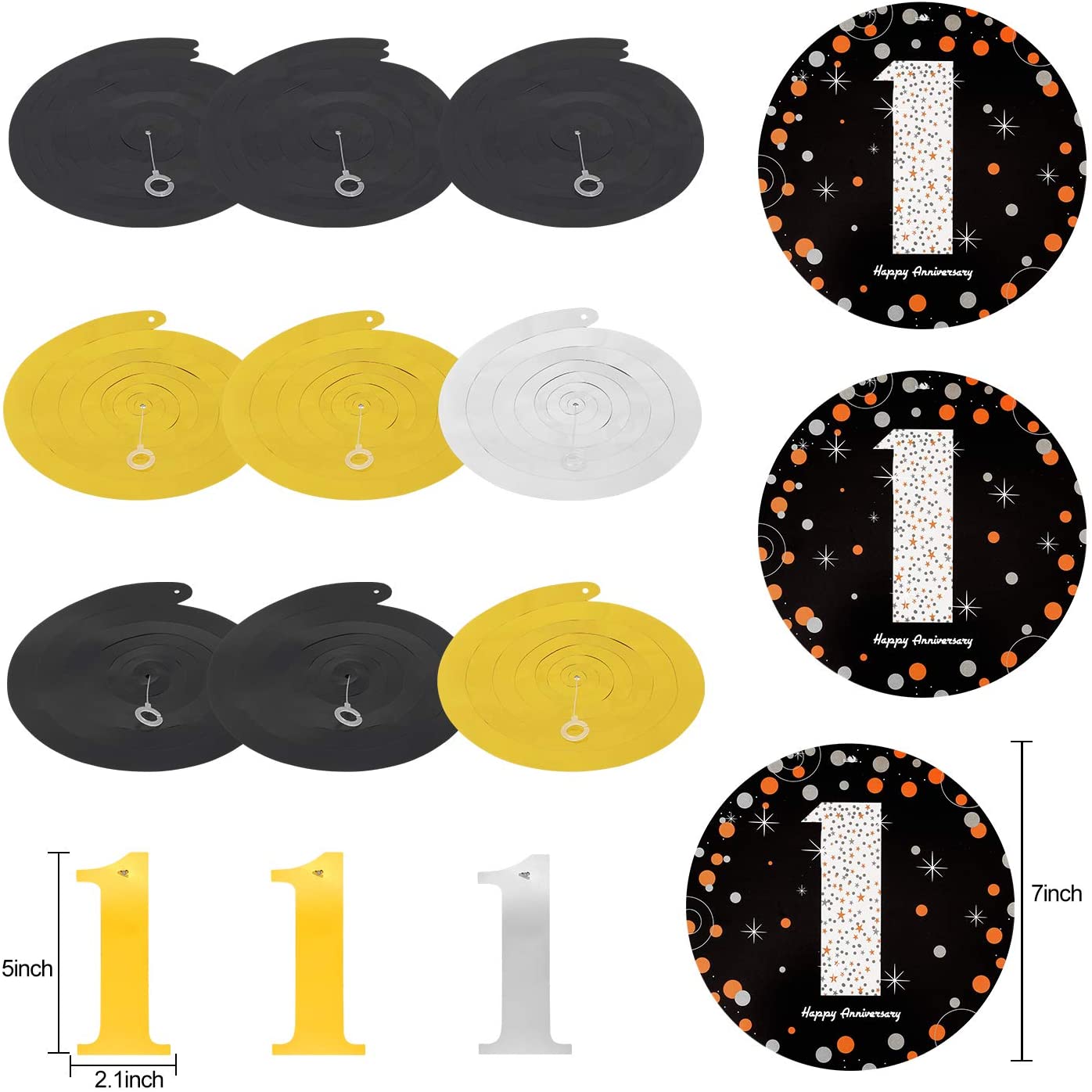 1St Anniversary Combo Kit For Decorations