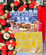 Movie Night Theme Balloon Arch Kit for Decorations