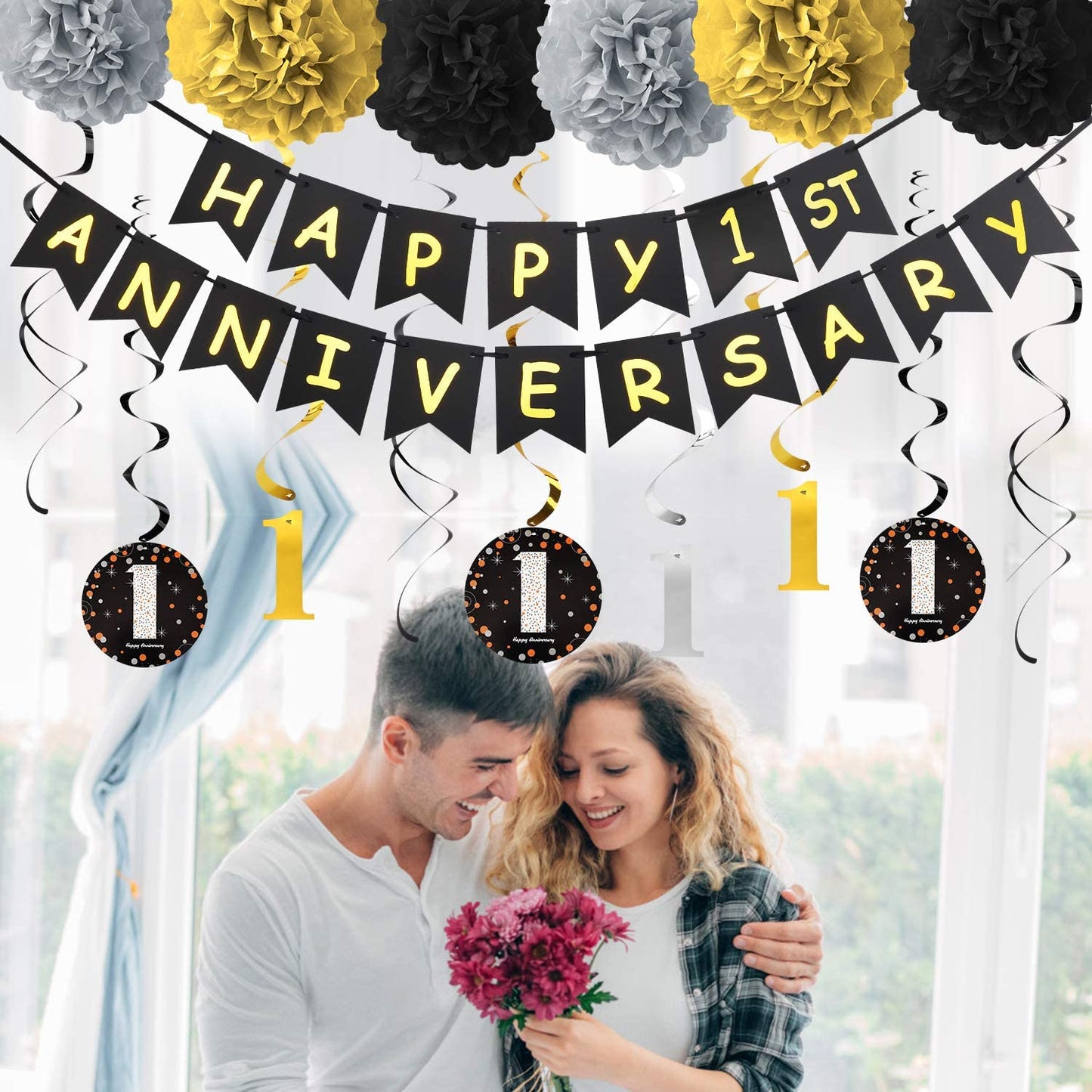 1St Anniversary Combo Kit For Decorations