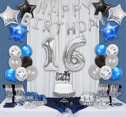 16th Birthday Party Decoration Supplies