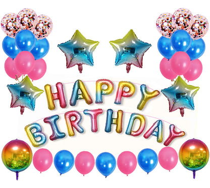 Birthday decoration - Rainbow Theme
