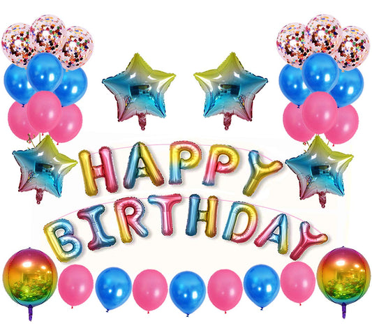 Birthday decoration - Rainbow Theme