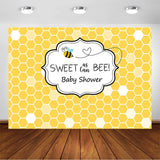 Baby Shower What It Will Bee Backdrop