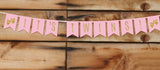 Its Twin  Baby Welcome Banner Bunting & Garland Photo Booth Props Decoration