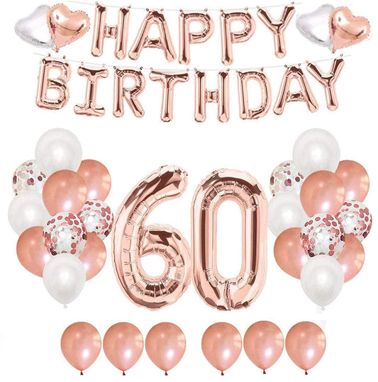 60th Birthday Decorations for Women