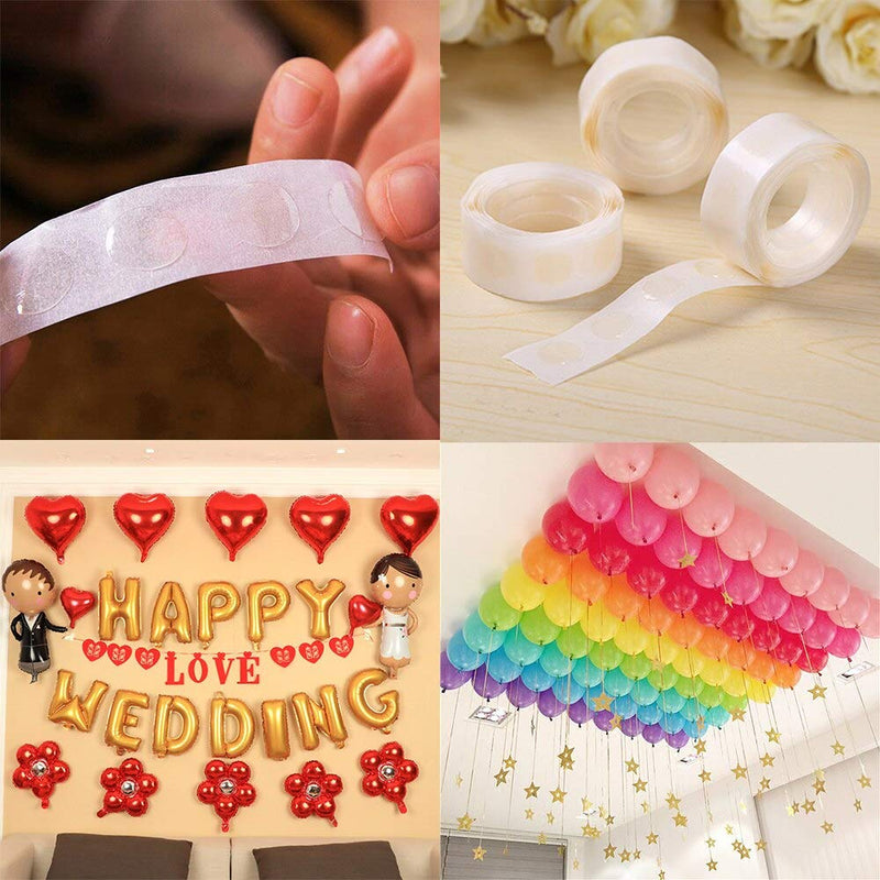  JALS 1Pc Balloon Glue Dots For Foil, Latex, Confetti Baloon  Adhesive,Easy To use with Manual, Balloon Pump,Arch Roll Stand For,Birthday  Decoration, Bride To be,s,s : Home & Kitchen