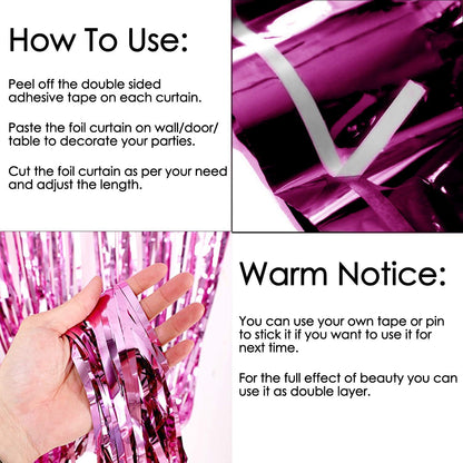 Happy Birthday Decoration Combo For Birthday Decoration For Girl Birthday, Party Supplies (Pink-Gold)