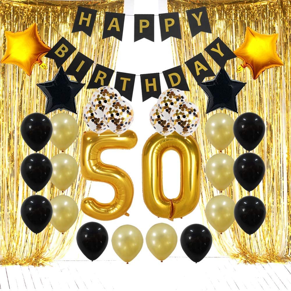 50Th Birthday Decorations Gifts For Men & Women