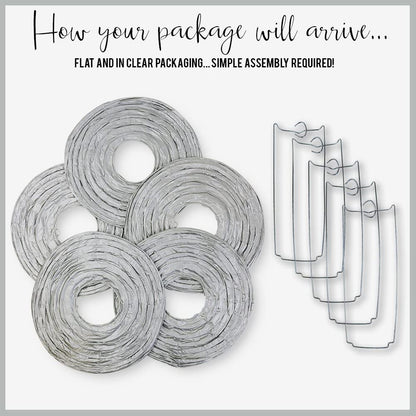 Silver Paper Lanterns -12"Inch Great For Birthday Parties, Weddings Or Baby Shower