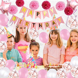 Pink Birthday Party Decorations for  Women/Girls