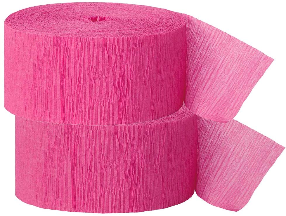 Pink Crepe Paper 