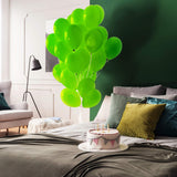 Green Metallic Party Balloons