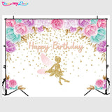 Butterflies & Fairies Theme Party Backdrop