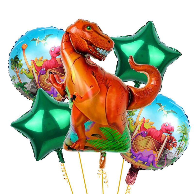 Dinosaur Foil Balloons ( Set Of 5 )