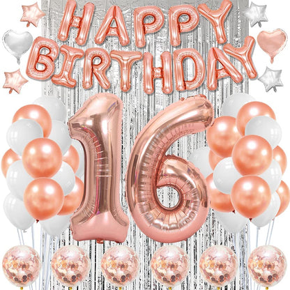16th Birthday Decoration Party Supplies