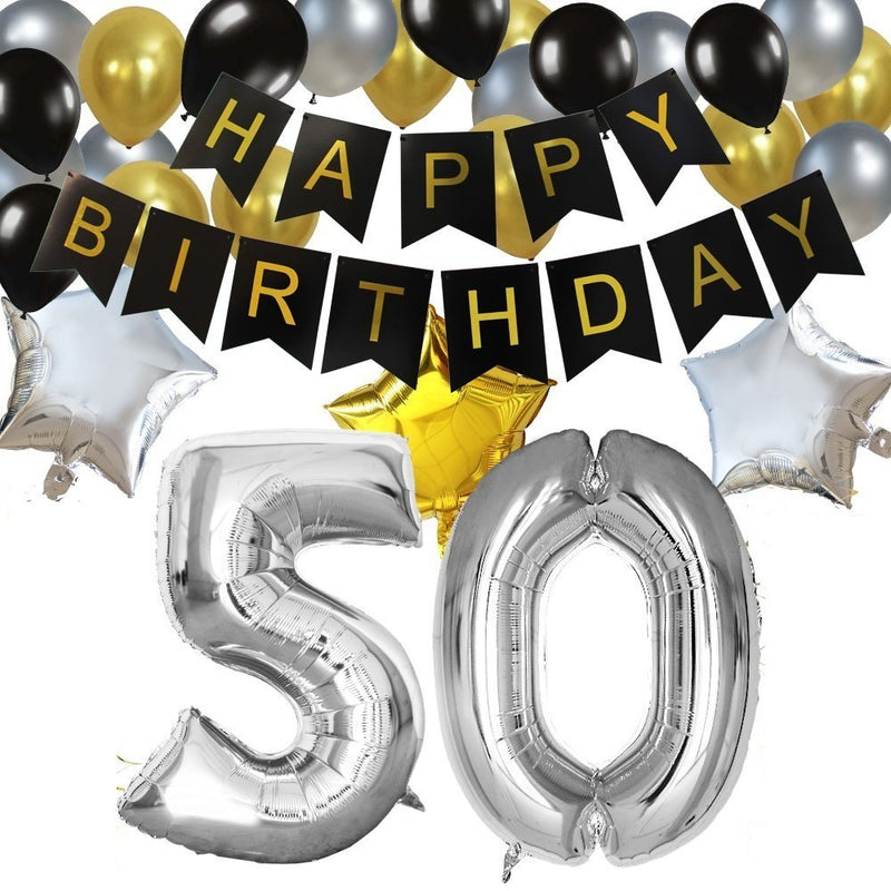 50Th Birthday Party Decorations Kit