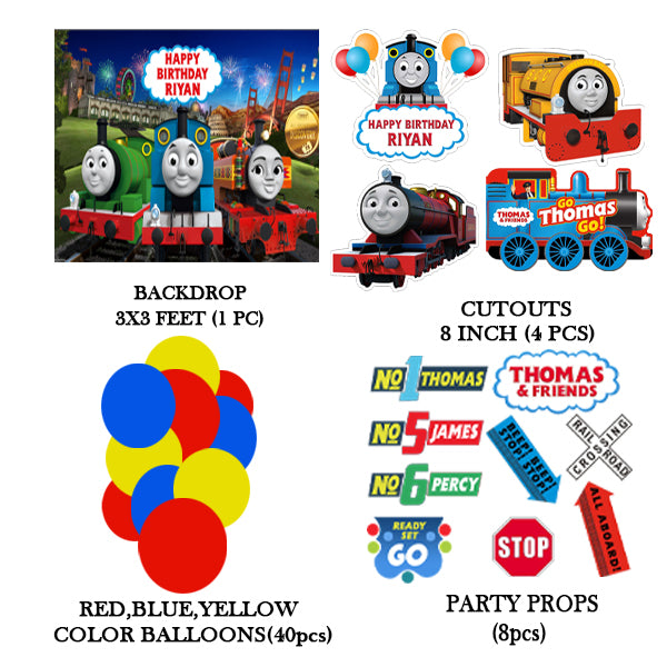 Thomas & Friends Theme Party Complete Set for Decoration