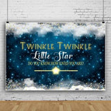Twinkle Twinkle Little Star Theme Party Backdrop
