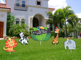 Jungle Theme Birthday Party Cutouts