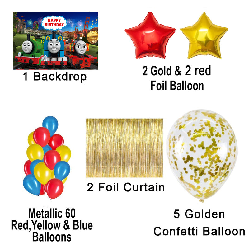 Thomas & Friends Theme Birthday Party Decorations Complete Set