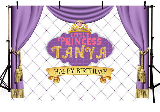 Princess Birthday Party Backdrop