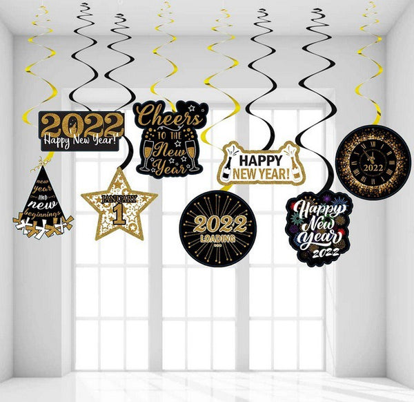 New Year Party Hanging Set for Decoration