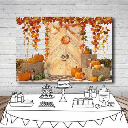 Halloween Party Decoration Backdrop