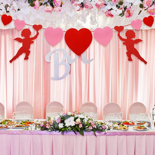Valentine Party Heart Shaped Paper Cutouts