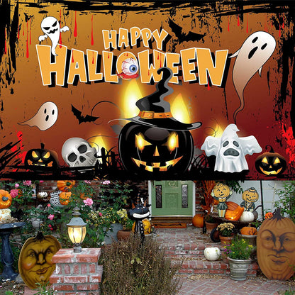 Halloween Party Decoration Backdrop