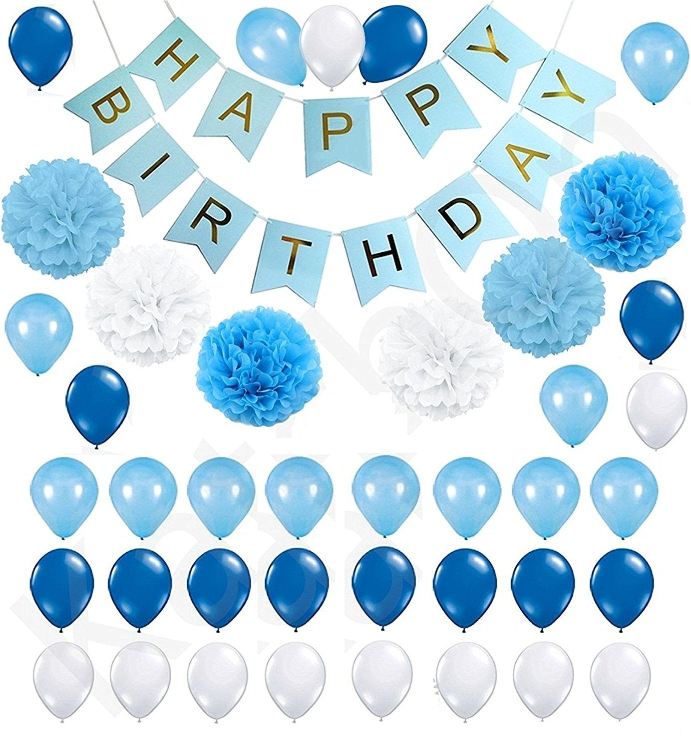 Birthday Decorations Kit For Birthday Boy
