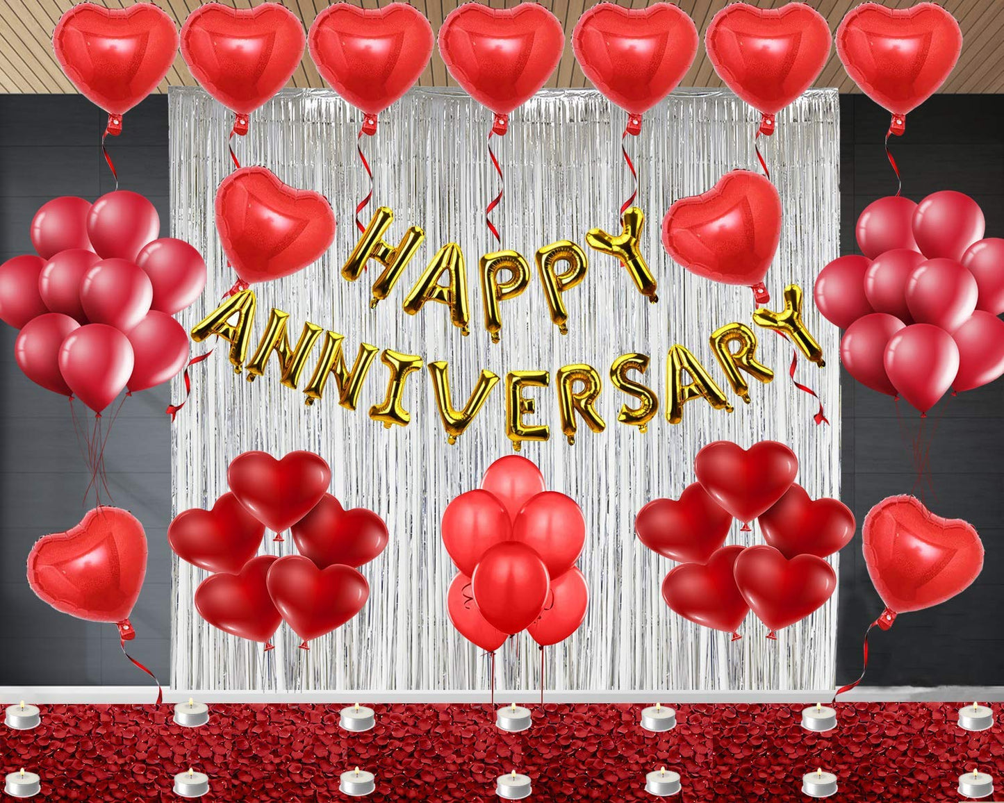 Anniversary Combo Kit With Banner Decoration