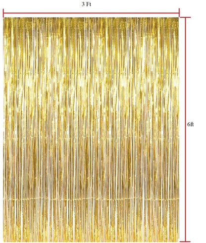 Black And Gold Anniversary Combo Kit For Decorations