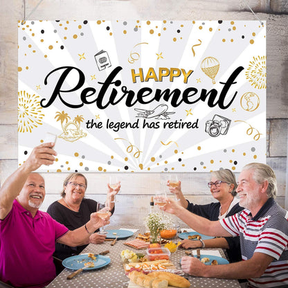 Retirement Party Backdrop
