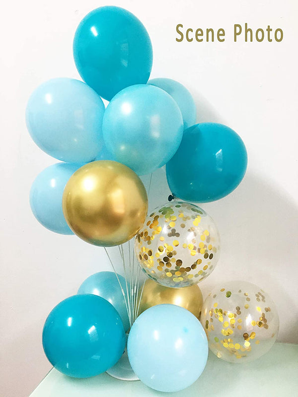2nd Birthday Decoration set – (Blue + Gold)