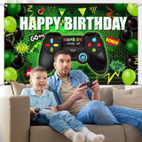 Gaming Theme Birthday Party Backdrop