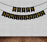 Anniversary Combo Kit With Banner And  Balloon