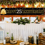 25th Anniversary Party Long Banner for Decoration