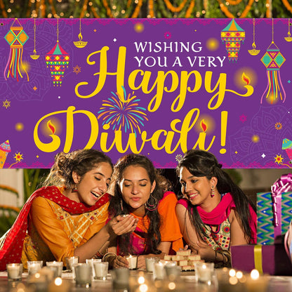 Diwali Party Decoration Backdrop