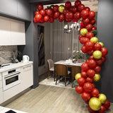 Anniversary Latex Balloons Combo Kit For Decorations
