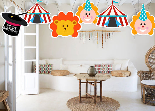Carnival Theme Birthday Party Hanging Set for Decoration