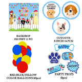 Dog Theme Party Complete Set for Decoration