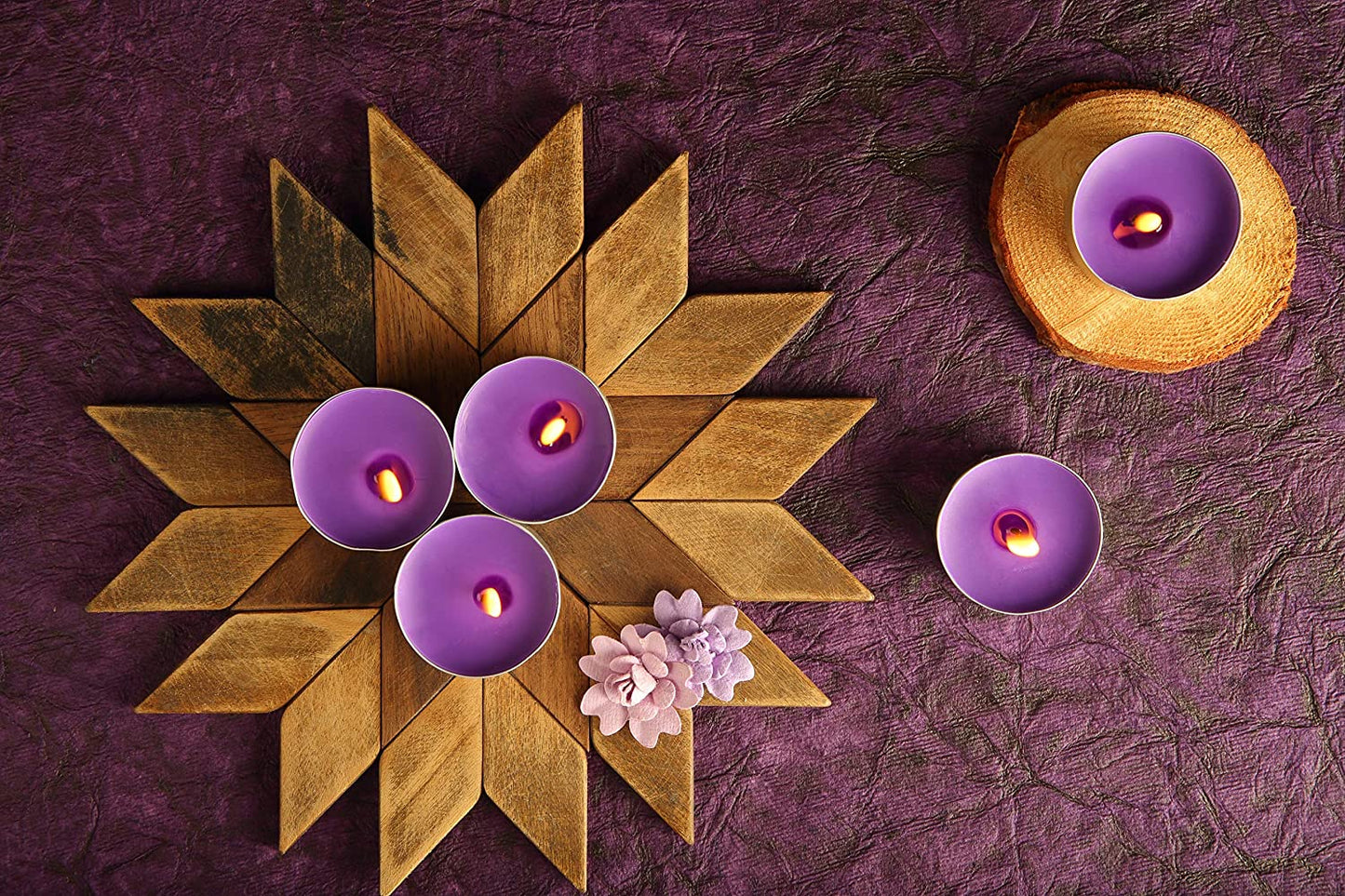 Tea Light Candle - Lavender |