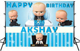 Boss Baby Birthday Party Backdrop