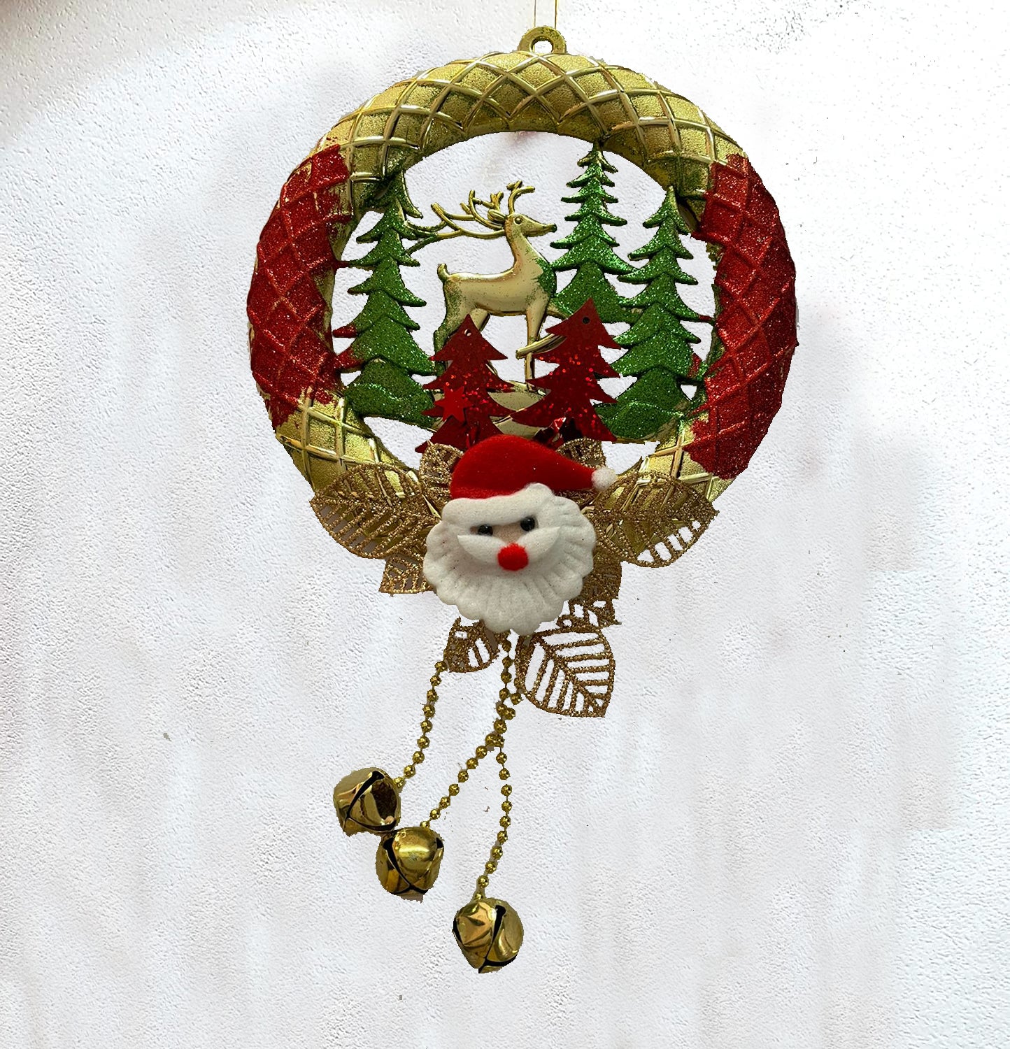 Christmas Hanging Santa Claus Hanging Home Party Decoration