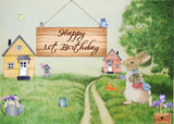 Some Bunny Is One  First Birthday Party Decoration  Kit