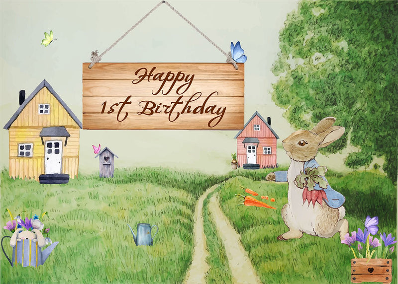 Some Bunny Is One  First Birthday Party Decoration  Kit