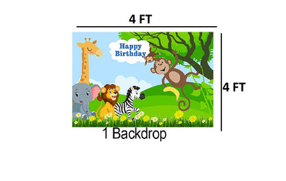 Jungle Theme Birthday Party Complete Party Set
