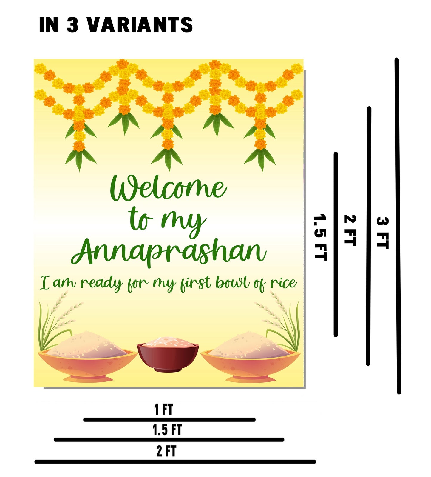 Annaprashan Welcome Sign Board